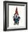 Gnome-Urban Cricket-Framed Art Print