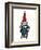 Gnome-Urban Cricket-Framed Art Print