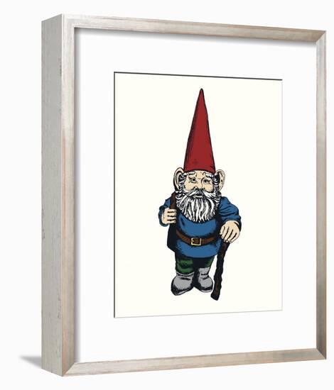 Gnome-Urban Cricket-Framed Art Print
