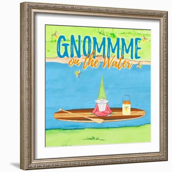 Gnomes on the Water II-Hugo Edwins-Framed Art Print