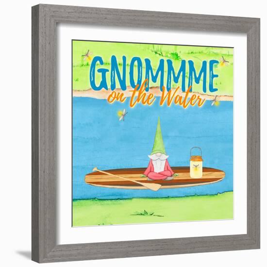 Gnomes on the Water II-Hugo Edwins-Framed Art Print