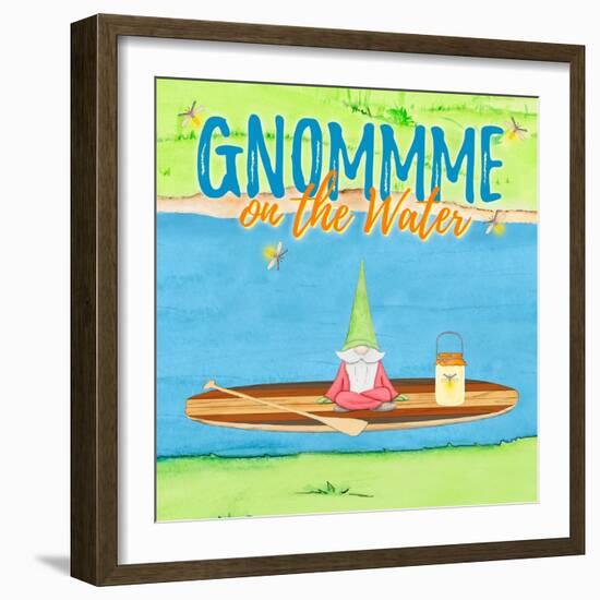 Gnomes on the Water II-Hugo Edwins-Framed Art Print