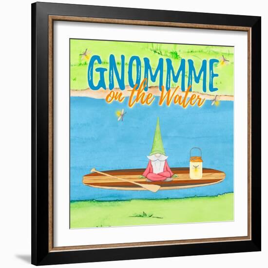 Gnomes on the Water II-Hugo Edwins-Framed Art Print