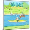 Gnomes on the Water III-Hugo Edwins-Mounted Art Print