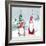 Gnomes On Winter Holiday II-Janice Gaynor-Framed Art Print