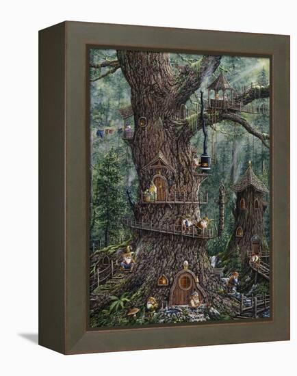 Gnomes Sweet Home-Jeff Tift-Framed Premier Image Canvas