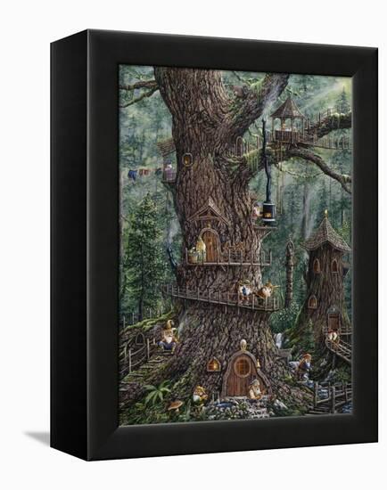 Gnomes Sweet Home-Jeff Tift-Framed Premier Image Canvas