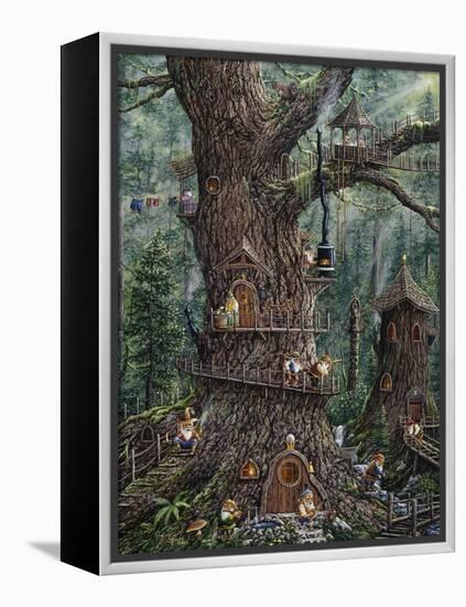 Gnomes Sweet Home-Jeff Tift-Framed Premier Image Canvas