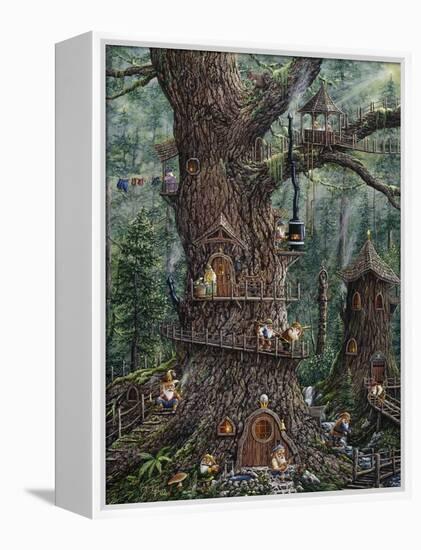 Gnomes Sweet Home-Jeff Tift-Framed Premier Image Canvas