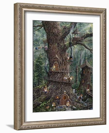 Gnomes Sweet Home-Jeff Tift-Framed Giclee Print