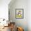 Gnomes with Sunflowers-MAKIKO-Framed Giclee Print displayed on a wall