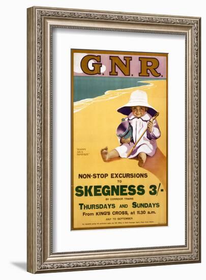 GNR Skegness-null-Framed Art Print