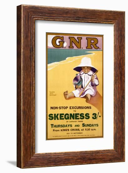 GNR Skegness-null-Framed Art Print