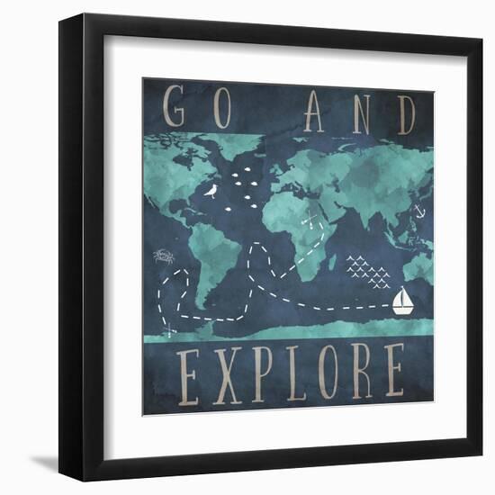 Go and Explore-Sd Graphics Studio-Framed Art Print