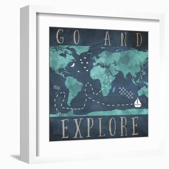 Go and Explore-Sd Graphics Studio-Framed Art Print