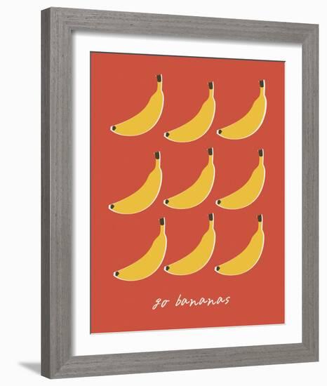 Go Bananas-Clara Wells-Framed Giclee Print