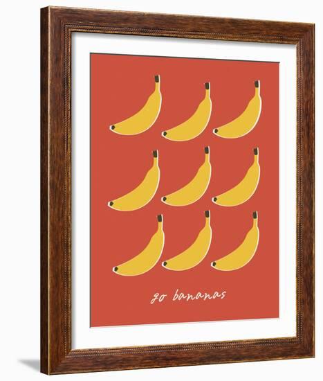 Go Bananas-Clara Wells-Framed Giclee Print