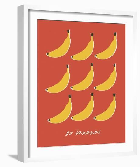 Go Bananas-Clara Wells-Framed Giclee Print