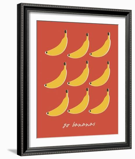 Go Bananas-Clara Wells-Framed Giclee Print