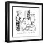 "Go do something, honey. Then you can write in your journal." - New Yorker Cartoon-Victoria Roberts-Framed Premium Giclee Print