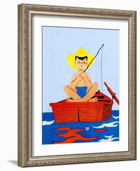 Go Fish - Jack & Jill-Beth Henninger Krush-Framed Giclee Print