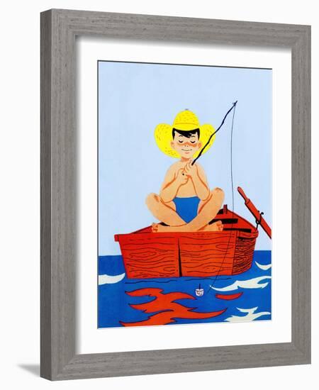 Go Fish - Jack & Jill-Beth Henninger Krush-Framed Giclee Print