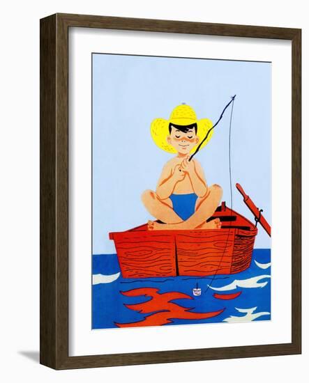 Go Fish - Jack & Jill-Beth Henninger Krush-Framed Giclee Print