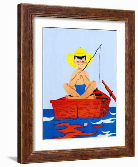 Go Fish - Jack & Jill-Beth Henninger Krush-Framed Giclee Print