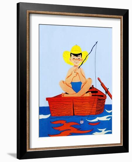 Go Fish - Jack & Jill-Beth Henninger Krush-Framed Giclee Print