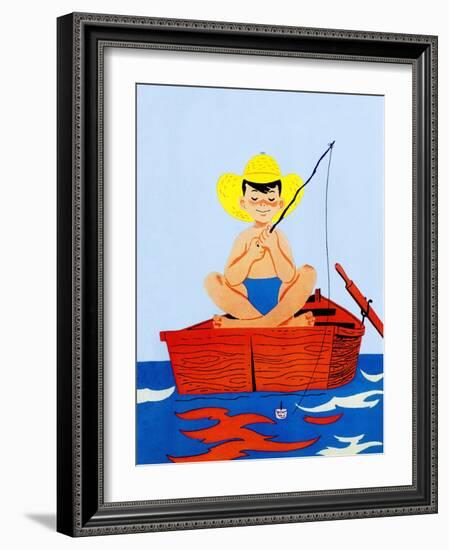 Go Fish - Jack & Jill-Beth Henninger Krush-Framed Giclee Print