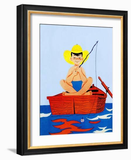 Go Fish - Jack & Jill-Beth Henninger Krush-Framed Giclee Print