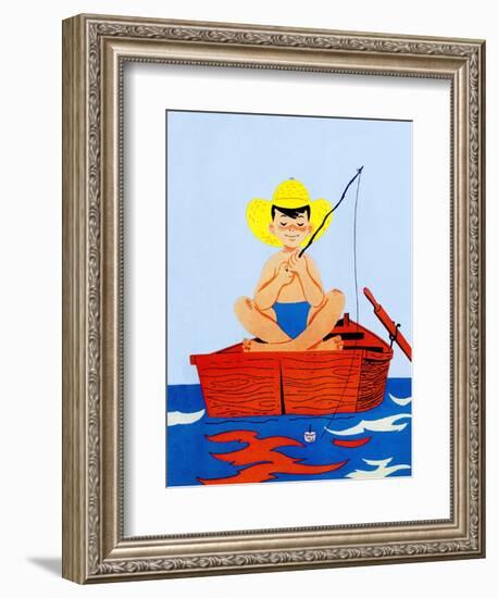 Go Fish - Jack & Jill-Beth Henninger Krush-Framed Giclee Print