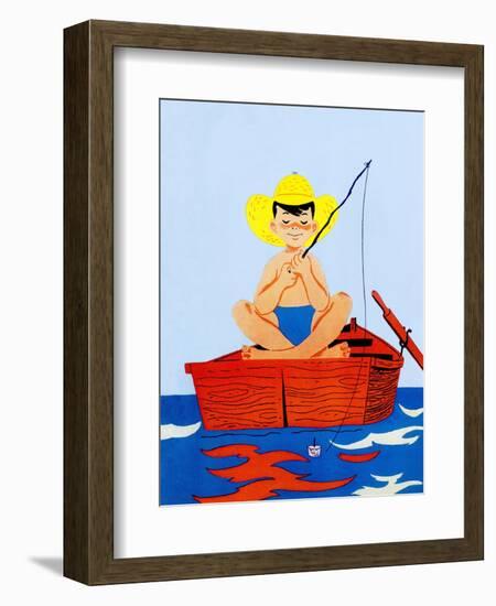 Go Fish - Jack & Jill-Beth Henninger Krush-Framed Giclee Print