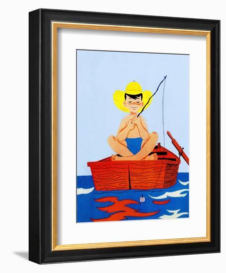 Go Fish - Jack & Jill-Beth Henninger Krush-Framed Giclee Print