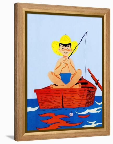 Go Fish - Jack & Jill-Beth Henninger Krush-Framed Premier Image Canvas
