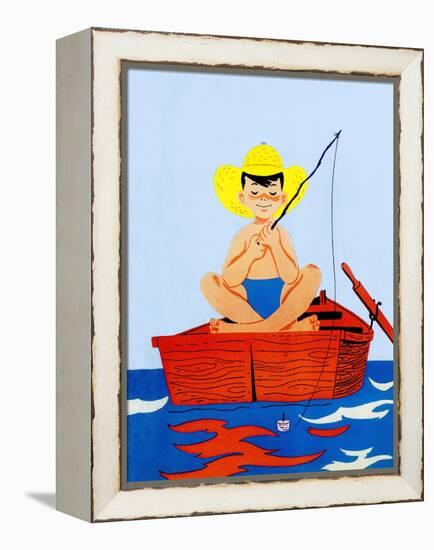 Go Fish - Jack & Jill-Beth Henninger Krush-Framed Premier Image Canvas