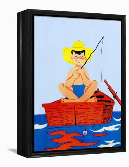 Go Fish - Jack & Jill-Beth Henninger Krush-Framed Premier Image Canvas