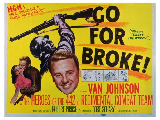 Image result for Go for broke! 1951