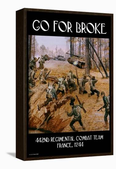 Go for Broke-Wilbur Pierce-Framed Art Print