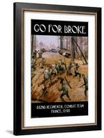 Go for Broke-Wilbur Pierce-Framed Art Print