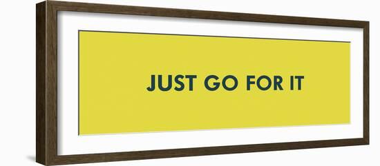 Go For It-Tom Frazier-Framed Giclee Print