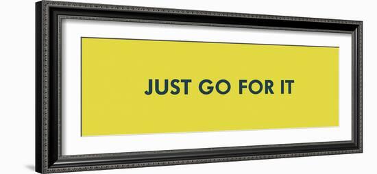 Go For It-Tom Frazier-Framed Giclee Print