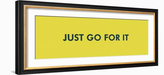 Go For It-Tom Frazier-Framed Giclee Print