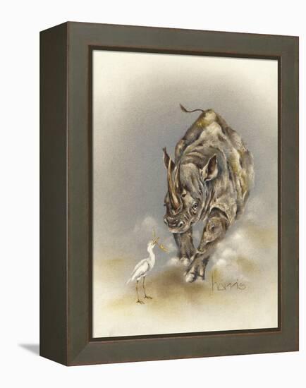 Go for the Gold-Peggy Harris-Framed Premier Image Canvas