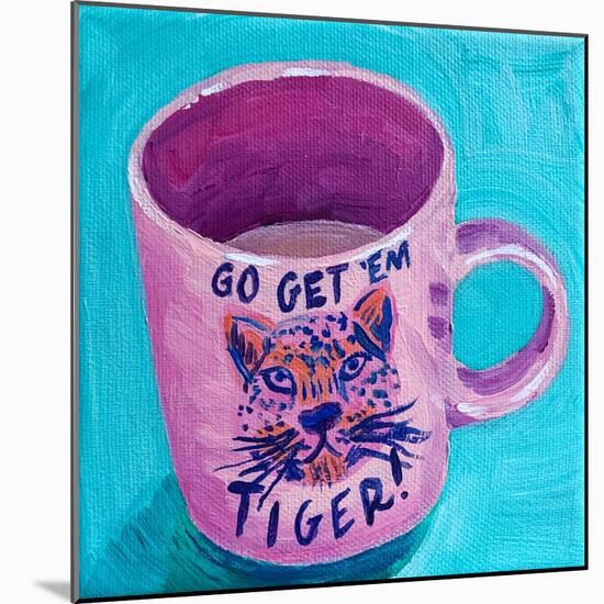 Go Get 'Em Tiger-Key and Sea Creative-Mounted Giclee Print