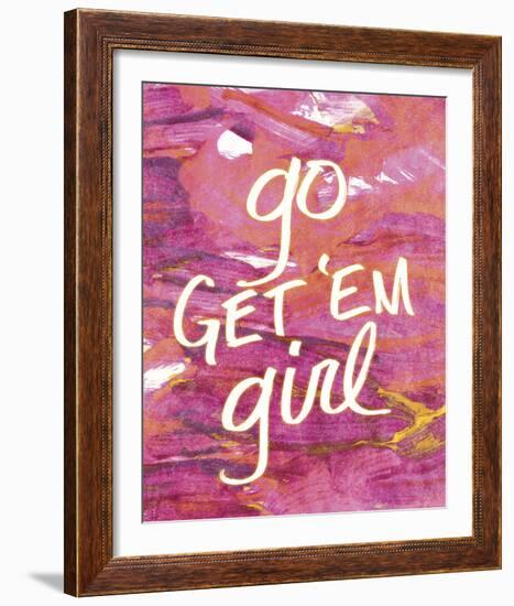 Go Girl!-Lottie Fontaine-Framed Giclee Print