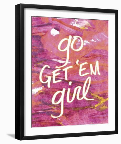 Go Girl!-Lottie Fontaine-Framed Giclee Print