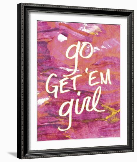 Go Girl!-Lottie Fontaine-Framed Giclee Print