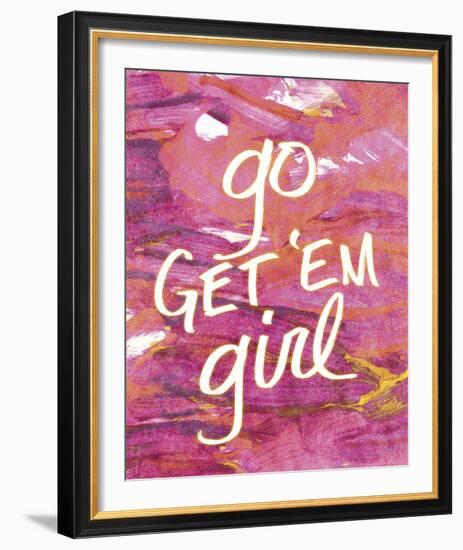 Go Girl!-Lottie Fontaine-Framed Giclee Print