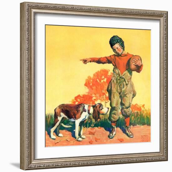 "Go Home, Boy!,"November 1, 1928-William Meade Prince-Framed Giclee Print